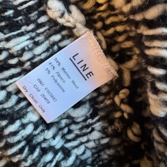 Line The Label Sweater Poncho - Picture 3 of 3